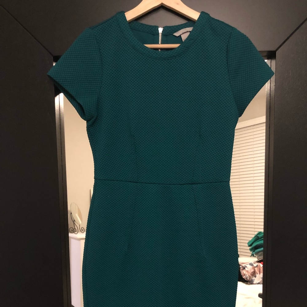 Green Sleeved Dress